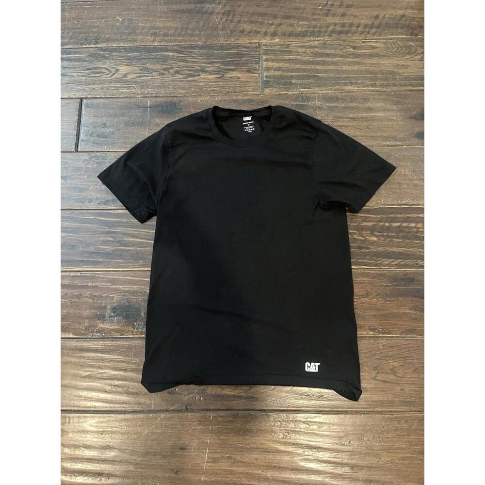 Slim Fitting CAT Black T-Shirt